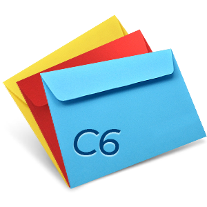 Формат C6 114х162 мм Формат C6 114х162 мм
