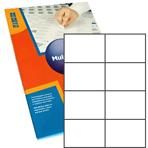 Белые этикетки MULTI LABEL А4