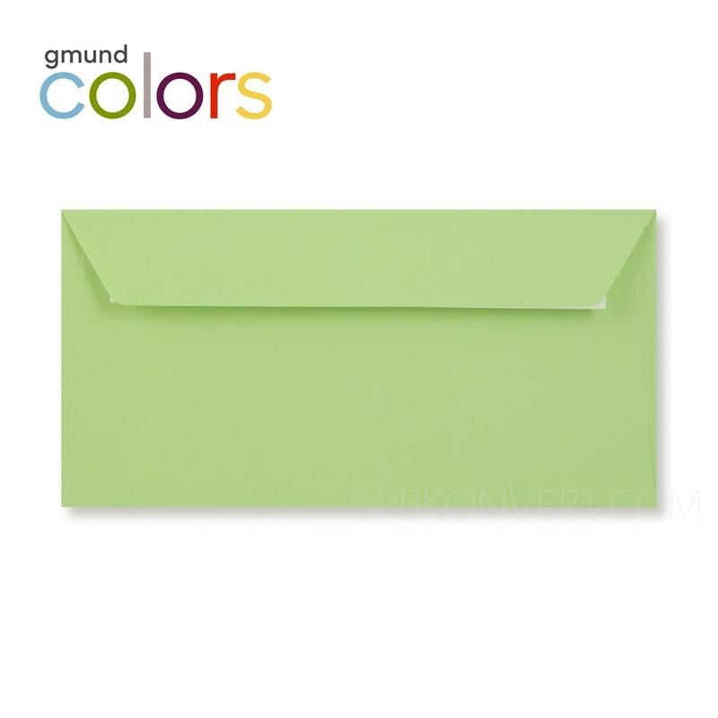 Салатовый конверт 110x220 mm gmund colors matt 42 Gmund Colors Matt 42 - фото 32613