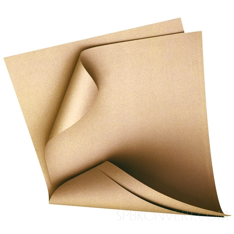 Крафт бумага 450х500 мм 80 г/м²  / 250 листов в упаковке KPaper-45x50/250 - фото 40909