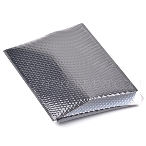 ЧЕРНЫЙ МЕТАЛЛИЗИРОВАННЫЙ ПАКЕТ С ПУЗЫРЧАТОЙ ПЛЕНКОЙ D/14, 150x240 мм D/14 metal-black