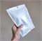 ZIP-LOCK ПАКЕТ 80х130 мм С ПРОЗРАЧНОЙ СТОРОНОЙ | белый с подвесом SP8/13 SP8/13