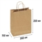 КРАФТ ПАКЕТ 260х150х350 мм | Коричневый | Крученые ручки 260/150/350 kraft/twist