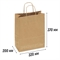 КРАФТ ПАКЕТ 320х200х370 мм | Коричневый | Крученые ручки 320/200/370 kraft/twist