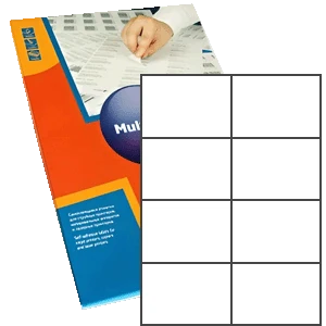 Белые этикетки MULTI LABEL А4